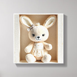 Lienzo Wonder Wall Art Elegant Bunny Belle