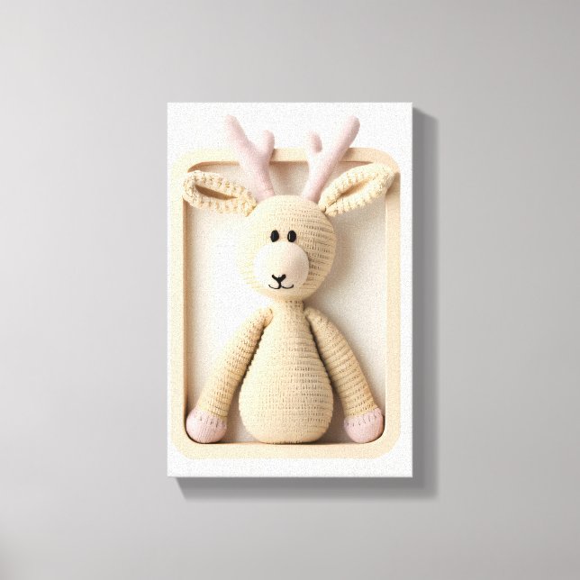 Lienzo Wonder Wall Art Gentle Deer Deligh (Anverso)