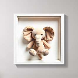 Lienzo Wonder Wall Art Gentle Elephant Buddy