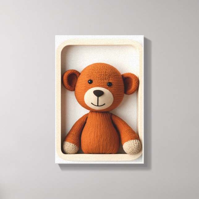 Lienzo Wonder Wall Art Warm Brown Bea cálido (Anverso)
