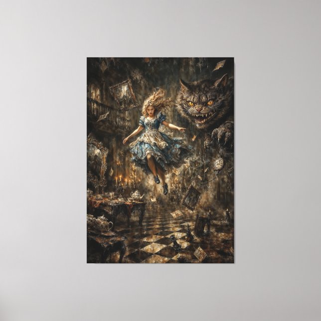 Lienzo Wonderland Fall (Anverso)