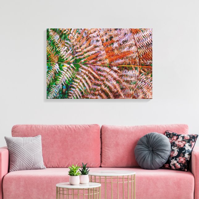 Lienzo Woodland Ferns (Insitu (Sala de estar))