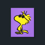 Lienzo Woodstock en gafas de sol<br><div class="desc">Echa un vistazo a este diseño super lindo con lentes de sol geniales de Woodstock.</div>