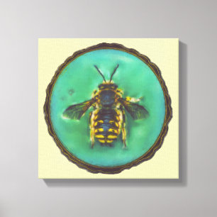 Lienzo Wool Carder Bee