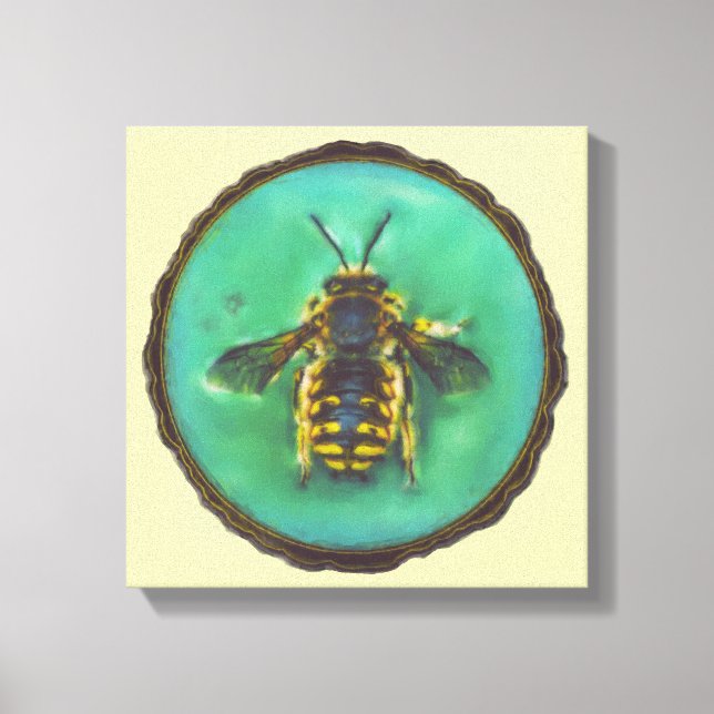 Lienzo Wool Carder Bee (Anverso)