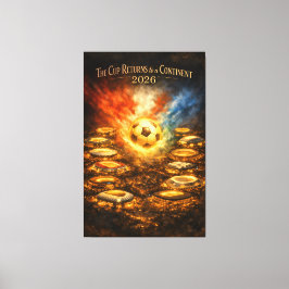 Lienzo World Cup 2026 Stadium Night Soccer