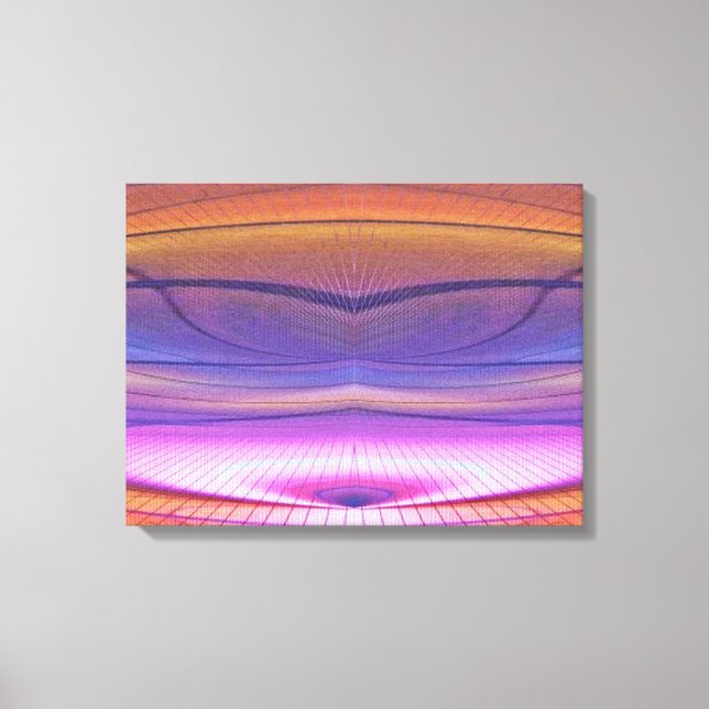 Lienzo Wormhole in the Dunes Wrapped Canvas Print (Anverso)