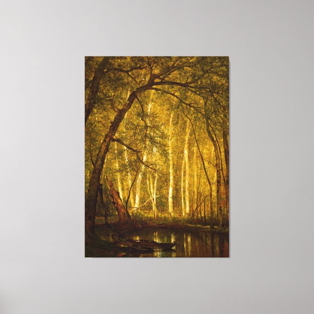 Lienzo WORTHINGTON WHITTREDGE - Los antiguos campos de ca (Anverso)