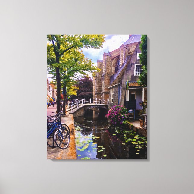 Lienzo Wrapped canvas - Amsterdam (Anverso)