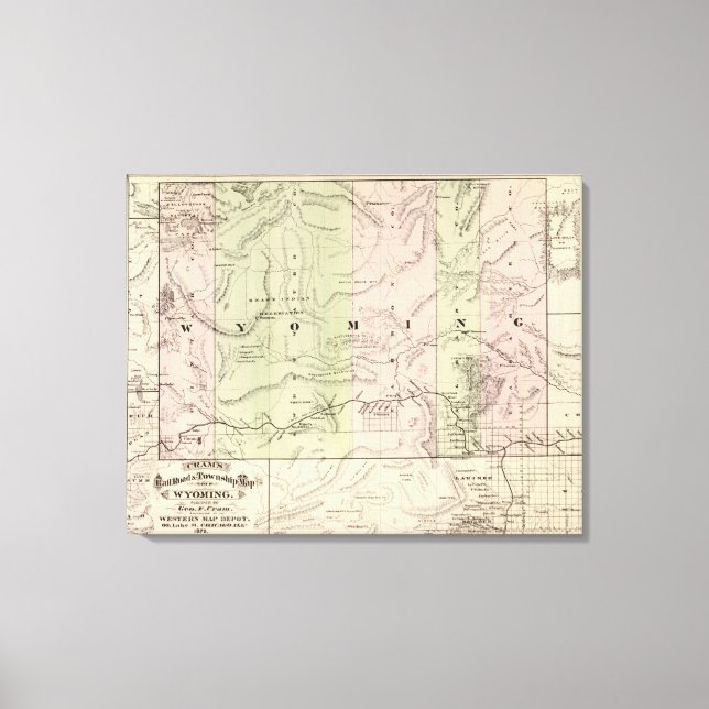 Lienzo Wyoming (Anverso)