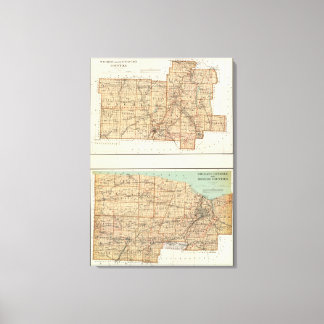 Lienzo Wyoming, Livingston, Orleans, Ginebra