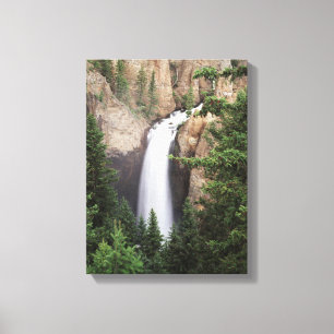 Lienzo Wyoming, Parque Nacional Yellowstone, Tower Falls