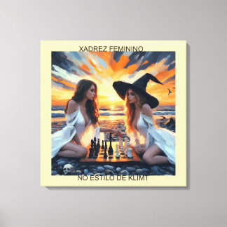 Lienzo XADREZ FEMININO - Impressão em tela