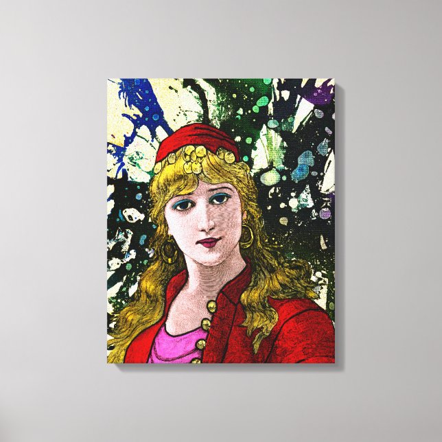 Lienzo Xanthyra por Michael Moffa (Anverso)