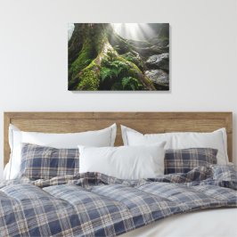 Lienzo Yakushima Moss Forest 'Breath of Life' | Biophilic