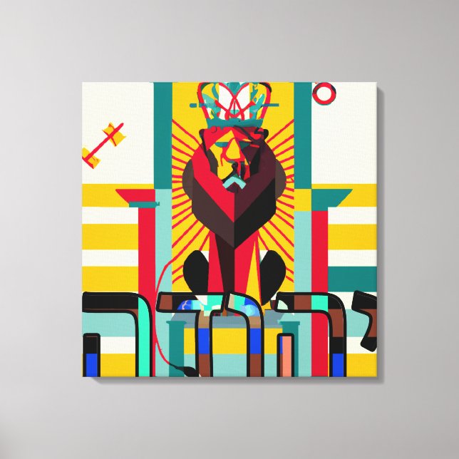 Lienzo Yehudah Judah (Anverso)