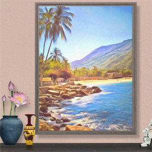 Lienzo Yelapa Beach 761 Art