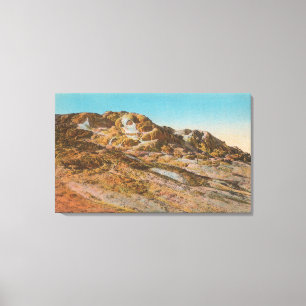 Lienzo Yellowstone, visión WYV de la terraza Júpiter