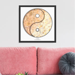 Lienzo Yin y Yang
