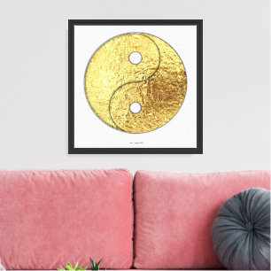Lienzo Yin y Yang