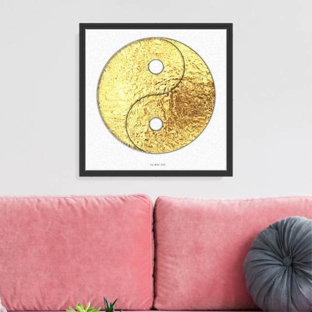 Lienzo Yin y Yang (Insitu (Sala de estar))