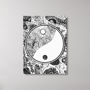 Lienzo Yin Yang alternativa #1