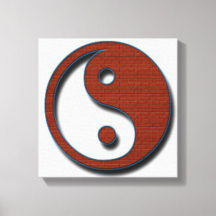 Lienzo Yin Yang por Shirley Taylor
