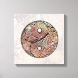 Lienzo Yin Yang Rock Art Talando Cañones, Nuevo México