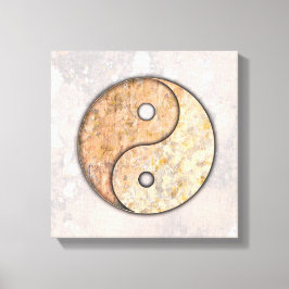 Lienzo Yin Yang Rock Art Talando Cañones, Nuevo México