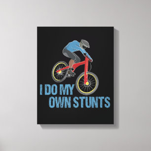 Lienzo Yo Hago Mi Propia Bicicleta De Montaña