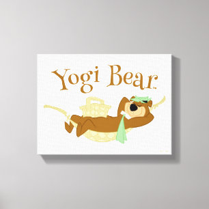 Lienzo Yogi Bear Picnic Hammock Nap Time