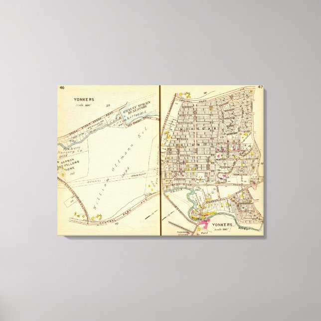 Lienzo Yonkers, Nueva York 16 (Anverso)