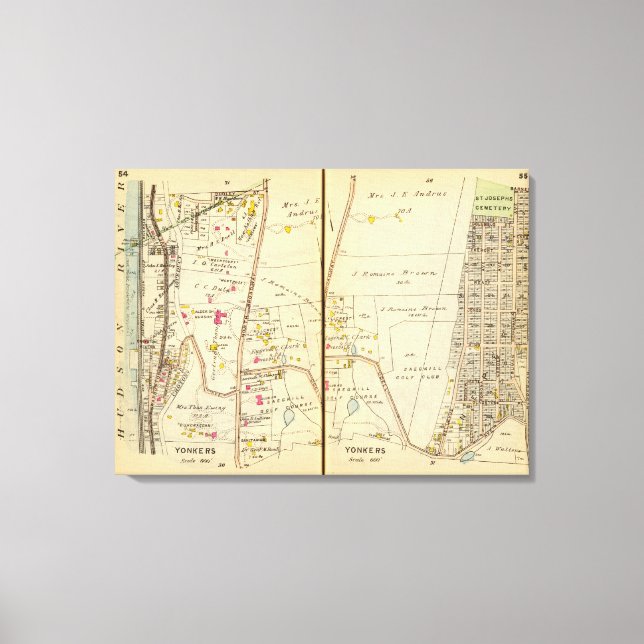 Lienzo Yonkers, Nueva York 18 (Anverso)