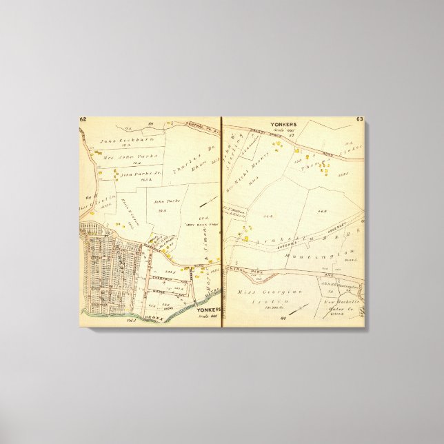 Lienzo Yonkers, Nueva York 20 (Anverso)