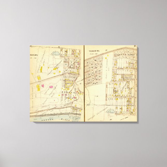 Lienzo Yonkers, Nueva York 4 (Anverso)