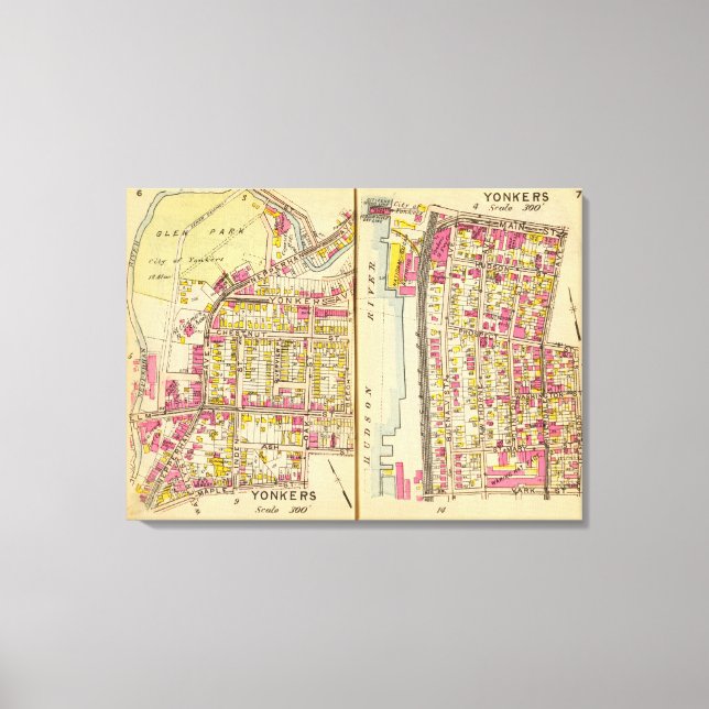 Lienzo Yonkers, Nueva York 5 (Anverso)