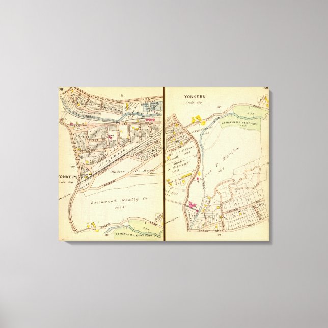 Lienzo Yonkers, Nueva York 6 (Anverso)