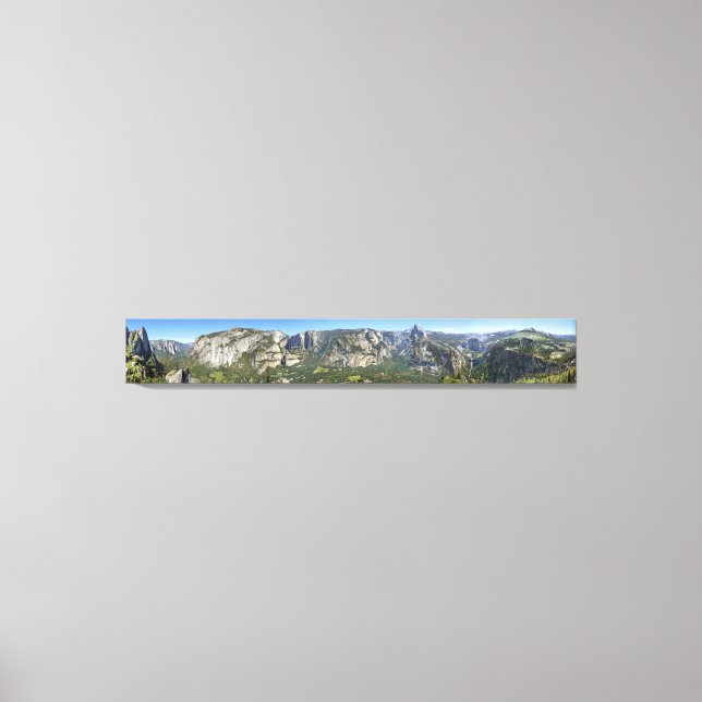 Lienzo Yosemite Valley Panorama - Yosemite (Anverso)