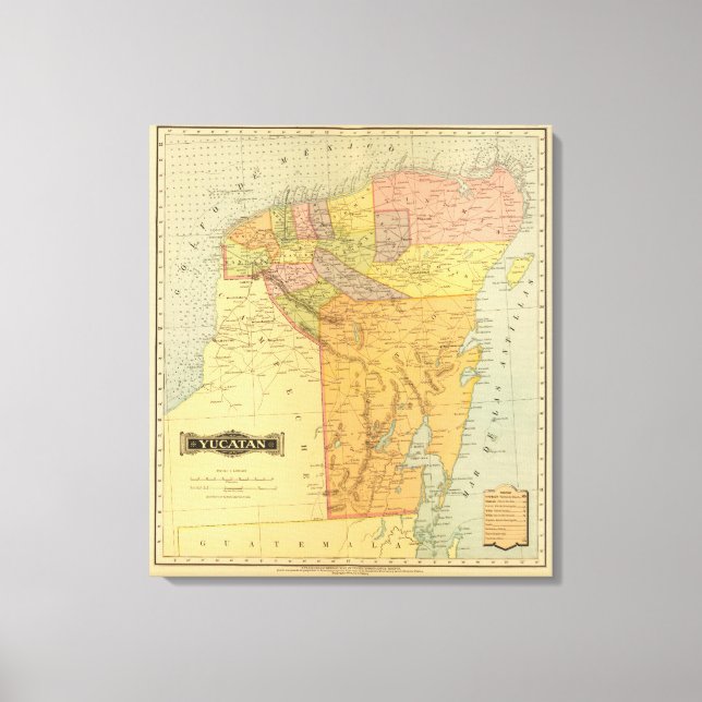 Lienzo Yucatán (Anverso)
