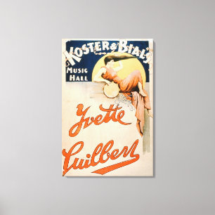 Lienzo 'Yvette Guilbert (c.1869-1944) en Koster y Bial