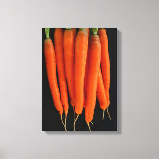 Lienzo Zanahorias de nuestro jardín