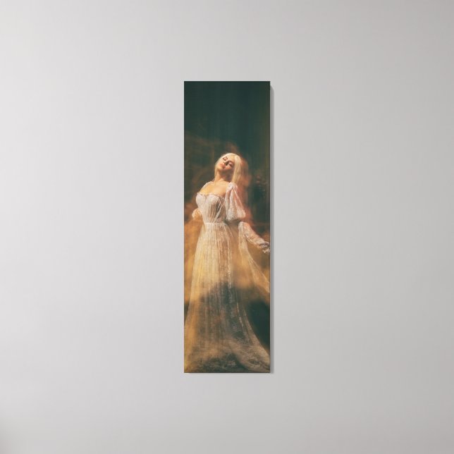 Lienzo Zazzle Wall Decks pintura femenina (Anverso)