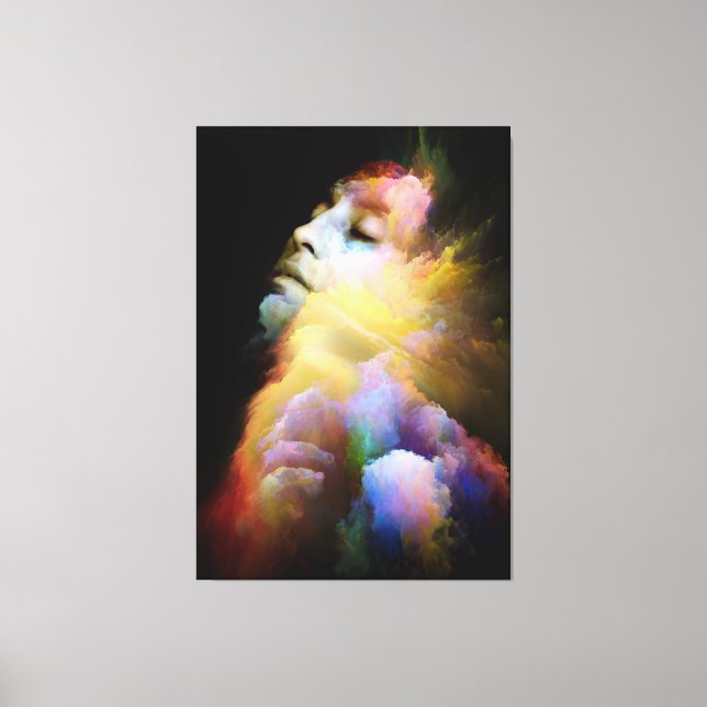Lienzo Zazzle Woman canvas (Anverso)