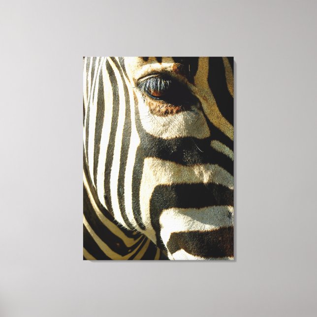 Lienzo Zebra (Anverso)