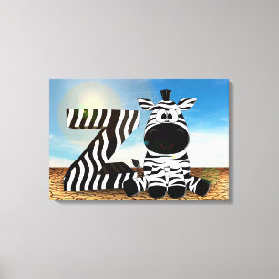 Lienzo Zebra