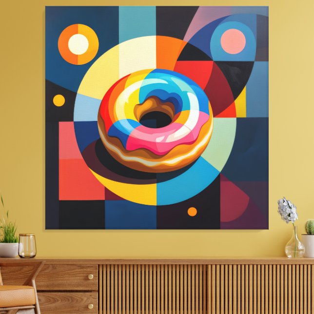 Lienzo „Zeitlose Ausdruckskraft – Die Seele der Kunst“ (Insitu (Sala de estar))