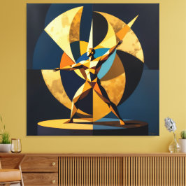 Lienzo „Zeitlose Ausdruckskraft – Die Seele der Kunst“