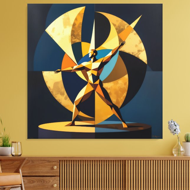 Lienzo „Zeitlose Ausdruckskraft – Die Seele der Kunst“ (Insitu (Sala de estar))