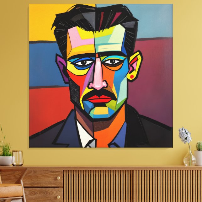 Lienzo „Zeitlose Ausdruckskraft – Die Seele der Kunst“ (Insitu (Sala de estar))