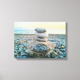 Lienzo Zen Beach Stones